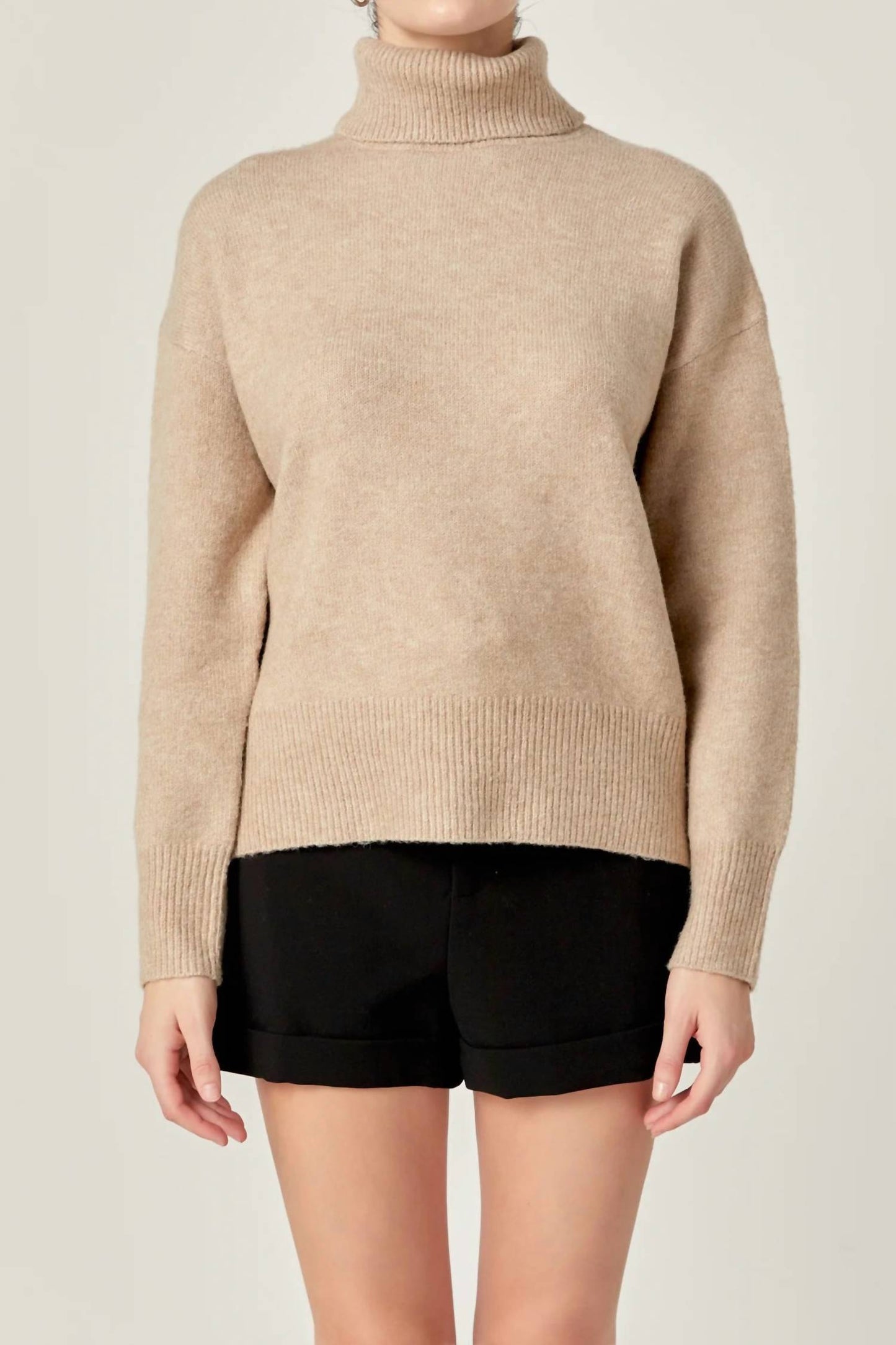 2.7 August Apparel - Olivia Turtleneck Sweater