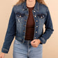 Judy Blue - Classic Denim Button Jacket