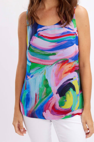 Frank Lyman - Blusa casual com decote redondo