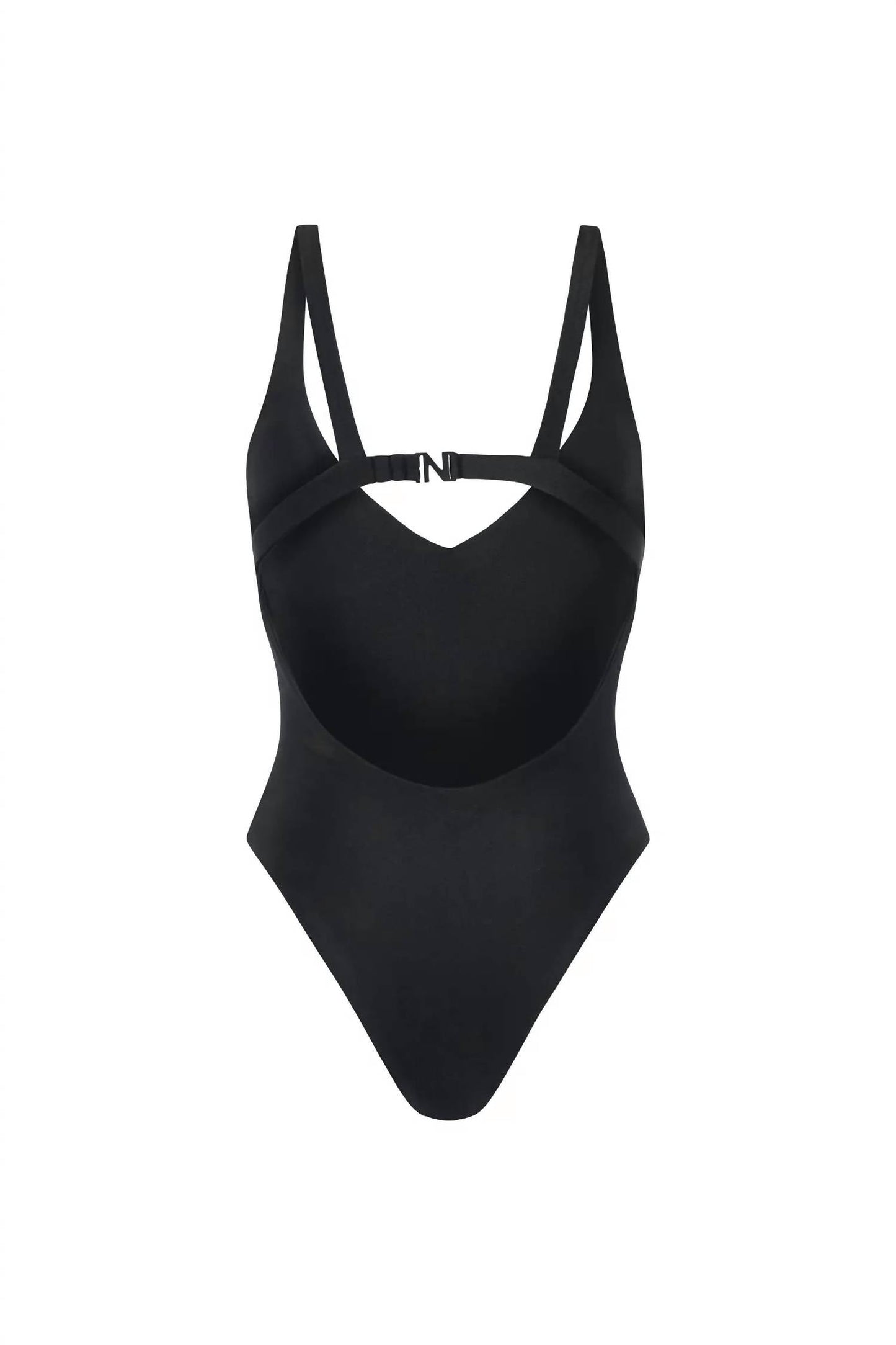 Nelblu - Fuente Plunging V-neck One Piece