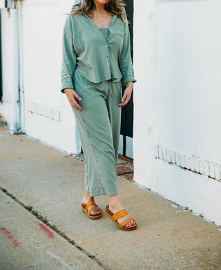 Z Supply - Blusa de linho Amelie