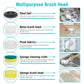 Electric Cleaning Brush Cordless Scrubber with 5 Heads