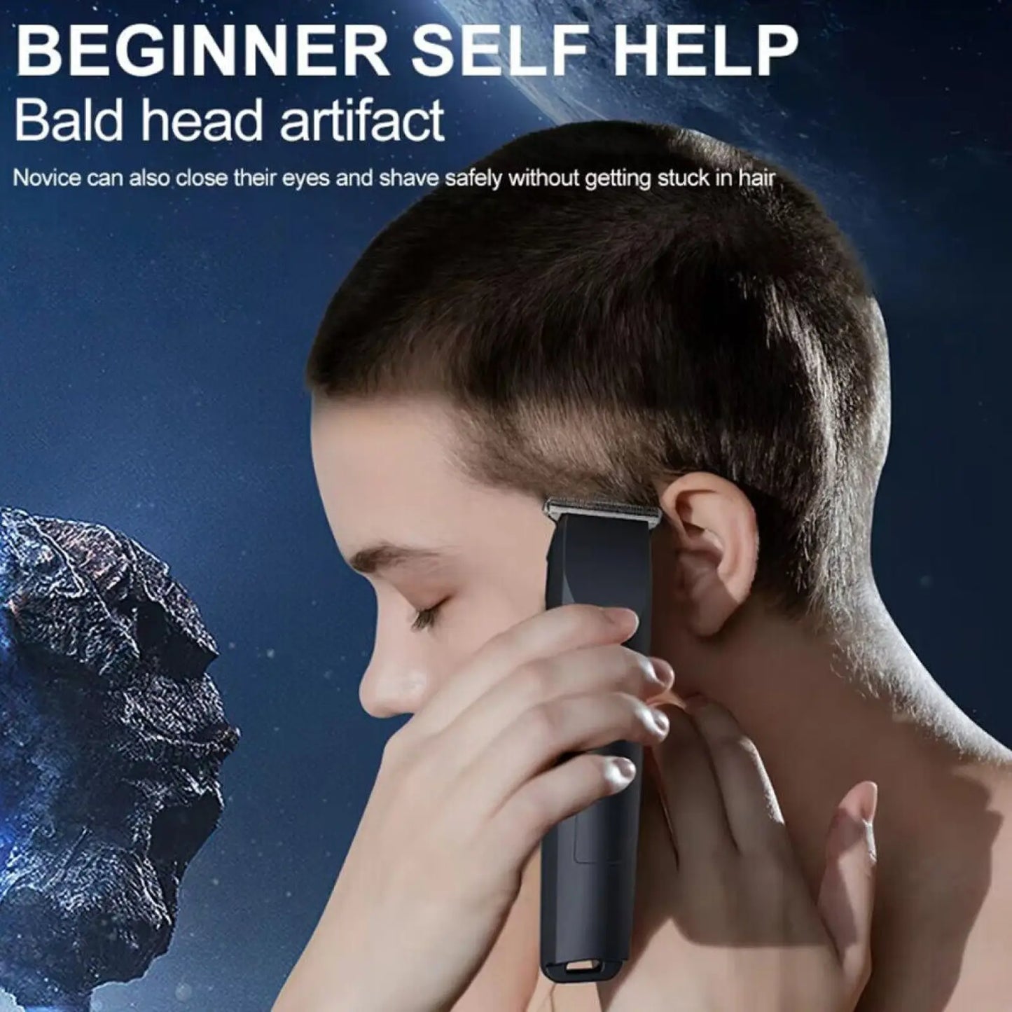 Electric Hair Clippers Cordless Beard Trimmer Set