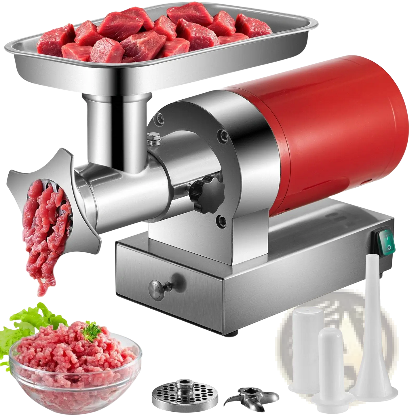Electric Meat Grinder 1100w 661lbs/hour Sausage Maker