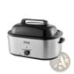 Electric Roaster Oven 24 Qt Turkey Roaster with Lid