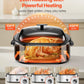 Electric Roaster Oven 24qt with 3 Bin Buffet Server