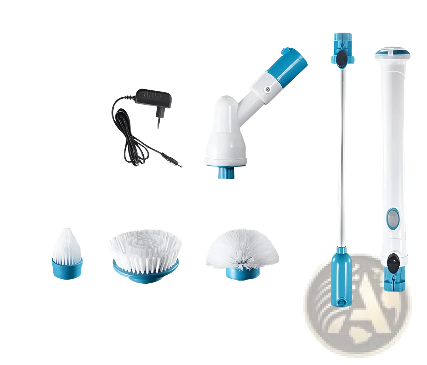 Electric Spin Scrubber Kitchen and Bath Cleaning Brush