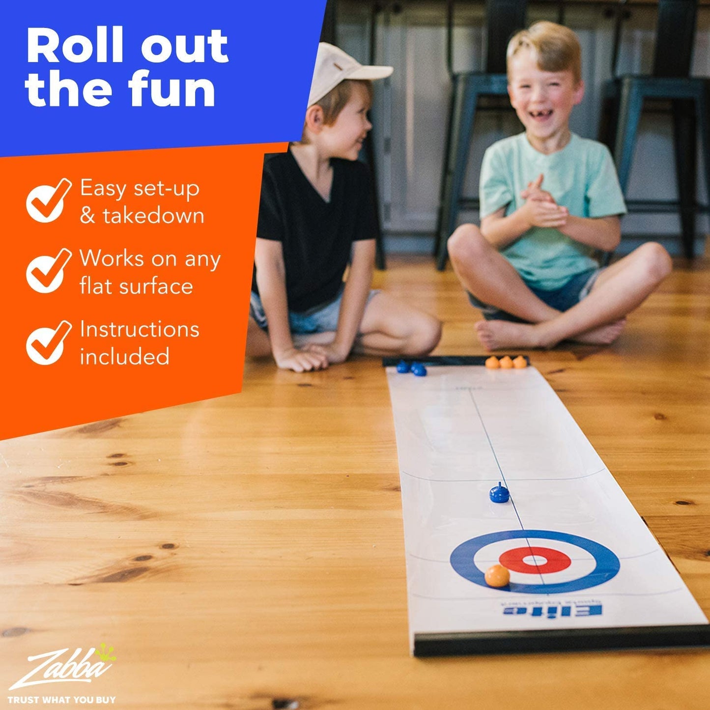 Jogo de curling Elite Sportz - Diversão de mesa 