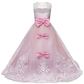 Embellished Lace Tulle Flower Girl Princess Gown
