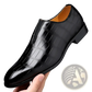 Embossed Stone Pattern Slip on Leather Loafers