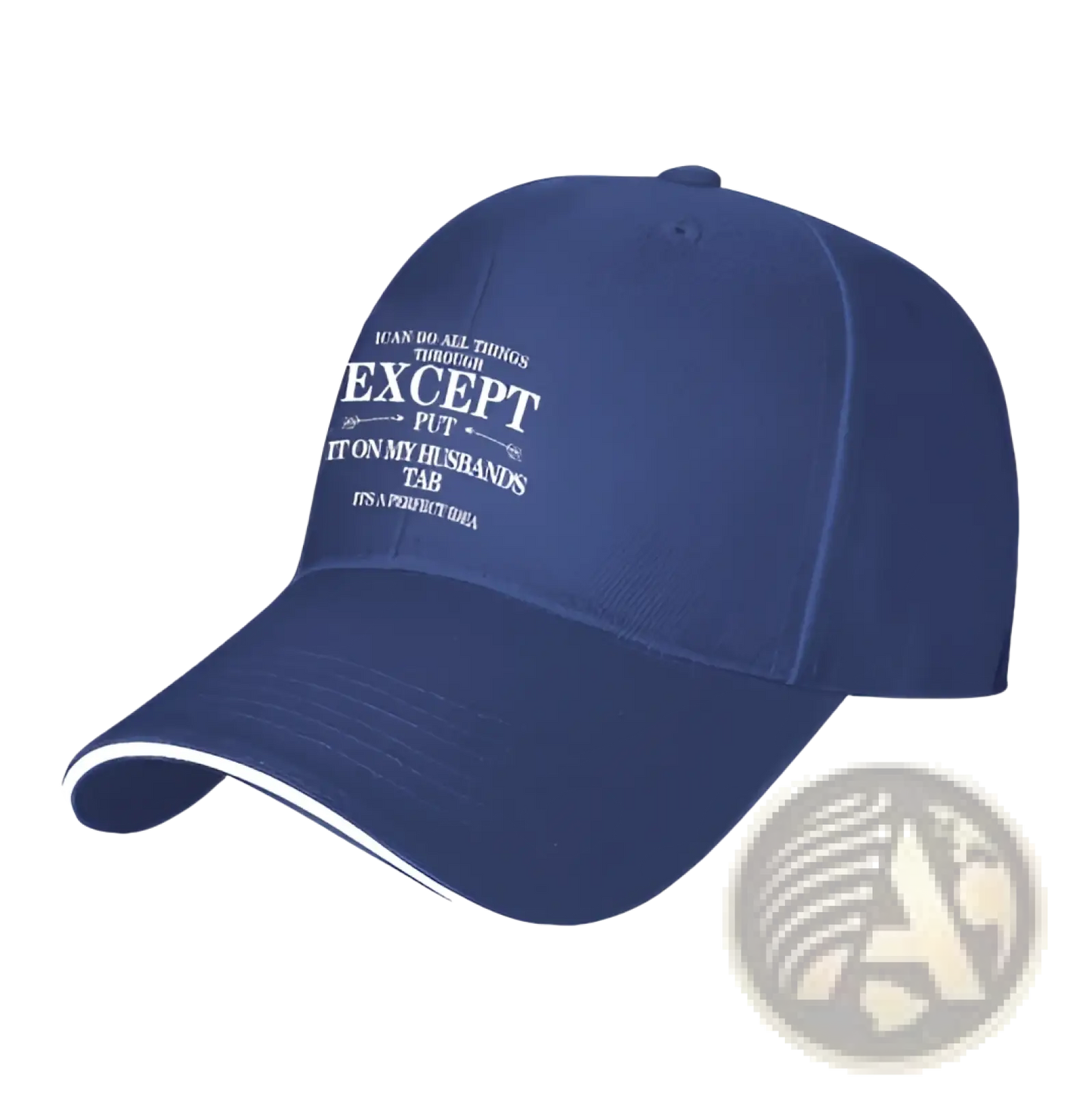 Embroidered Slogan Baseball Cap Sun Hat for Women