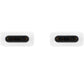 Cabo de carregamento de dados USB-C para USB-C da Samsung para Samsung Galaxy Note 10/10+ - Branco (embalagem de varejo)