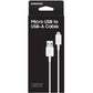 Adaptador de cabo Samsung Micro USB para USB-A - Branco