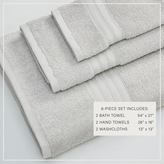 Cotton Terry Bath Towel Set - Cooper Collection