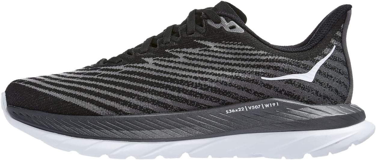 Tênis HOKA ONE ONE para pista e estrada feminino, tamanho 8, preto