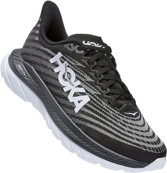 Tênis HOKA ONE ONE para pista e estrada feminino, tamanho 8, preto