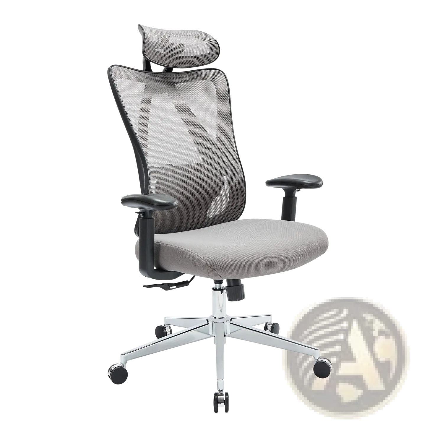 Ergonomic Mesh Office Chair with Adjustable Headrest