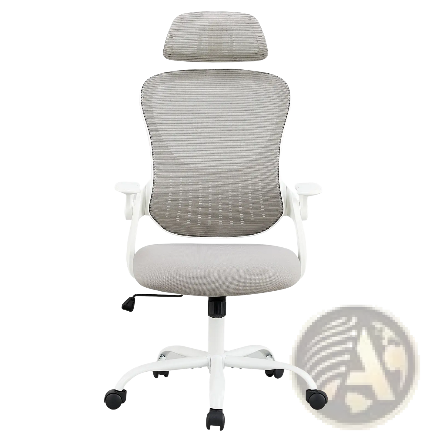 Ergonomic Mesh Office Chair with Flip Up Arms