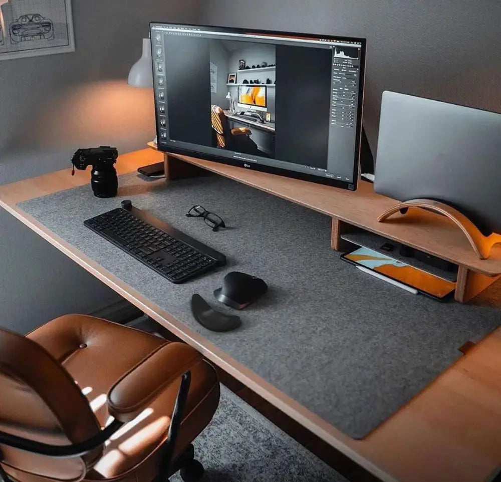 Ergonomic Silicone Gel Mouse Wrist Rest with Gliding Base