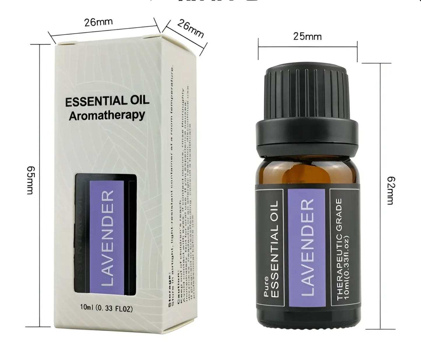 Essential Oil Aromatherapy Set 10ml Fragrance Box