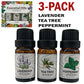 Essential Oil Set Lavender Tea Tree Peppermint 3 Pack