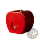 Eternal Rose Apple Jewelry Box with Hidden Necklace Drawer