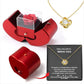 Eternal Rose Apple Jewelry Box with Hidden Necklace Drawer