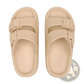 Eva Platform Buckle Sandals Breathable Thick Sole Slippers