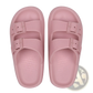 Eva Platform Buckle Sandals Breathable Thick Sole Slippers