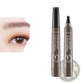 Eyebrow Pencil Waterproof Long Lasting 4 Claw Pen