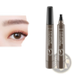 Eyebrow Pencil Waterproof Long Lasting 4 Claw Pen