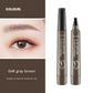 Eyebrow Pencil Waterproof Long Lasting 4 Claw Pen
