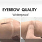 Professional Waterproof Eyebrow Stamp and Stencil Kit