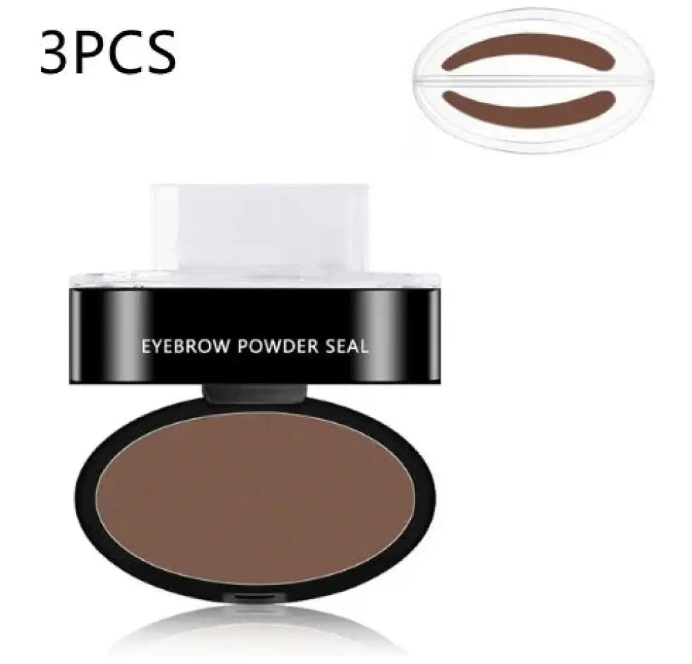 Professional Waterproof Eyebrow Stamp and Stencil Kit