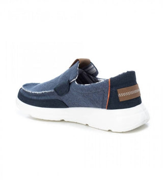 Xti - Mocassins de lona masculinos