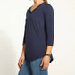 Fdj - Mesh V-neck Top