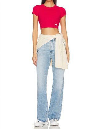 Ag Jeans - Calça Jeans Kora de Cintura Alta e Perna Larga