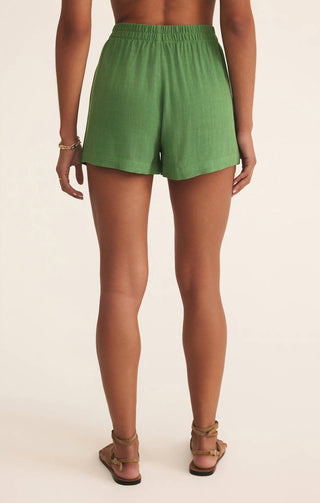 Z Supply - Shorts Scout de Linho e Rayon