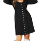 Double Take - Enchanting Elegance Long Sleeve Dress