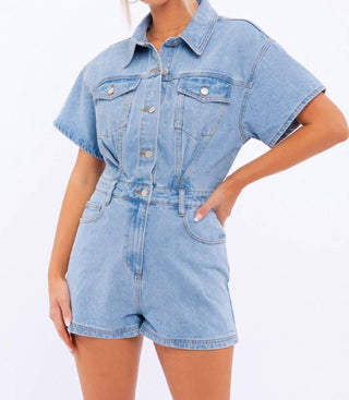 Le Lis - Button Down Romper