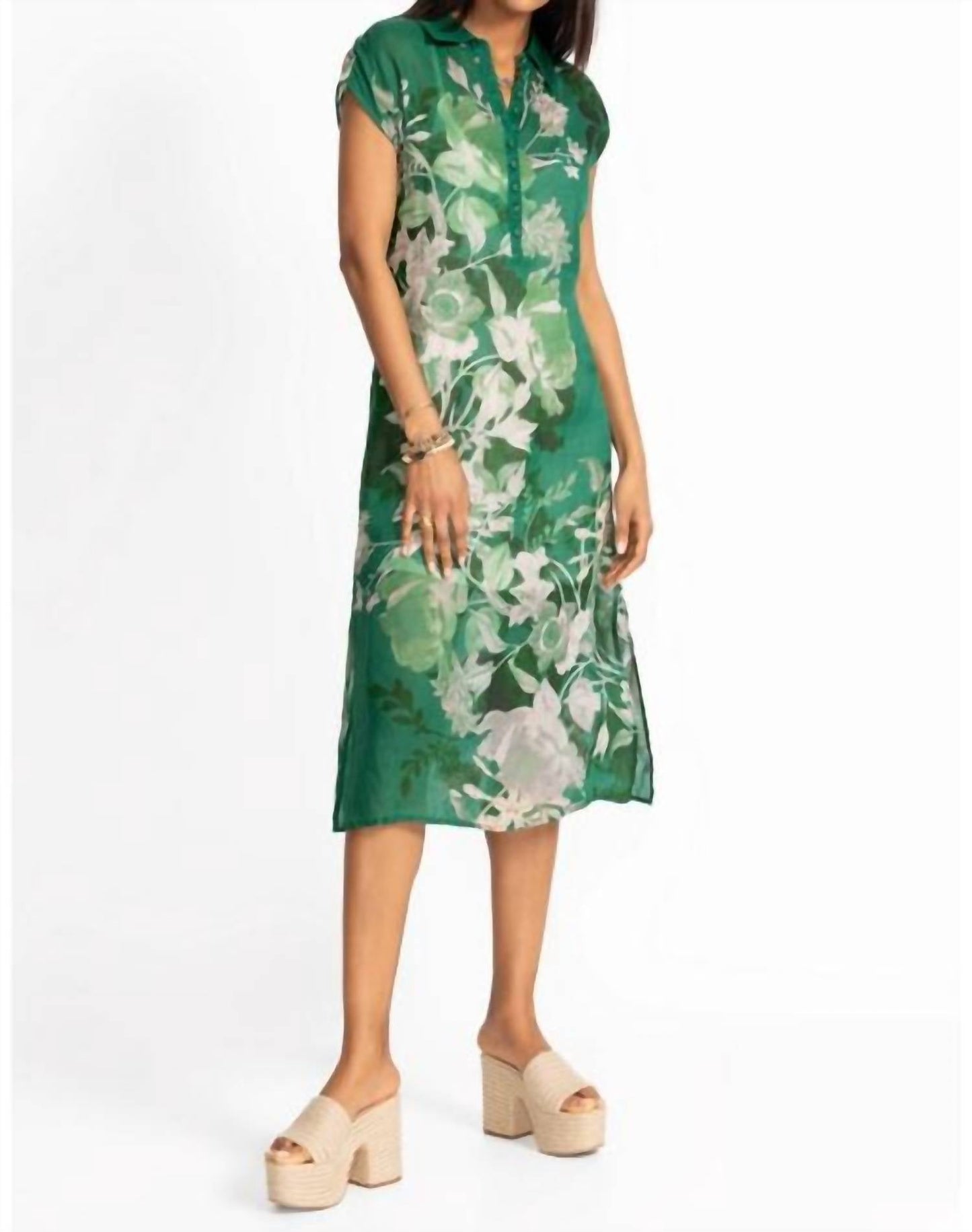 Johnny Was - DOLMAN SHIRT DRESS
