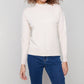 Charlie B - Textured Soutache Crew Neck Sweater