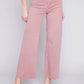 Charlie B - Raw Edge Wide Leg Pants