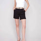 Charlie B - Cuff Shorts W/belt