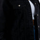 American Bazi - Distressed Denim Button-up Jacket