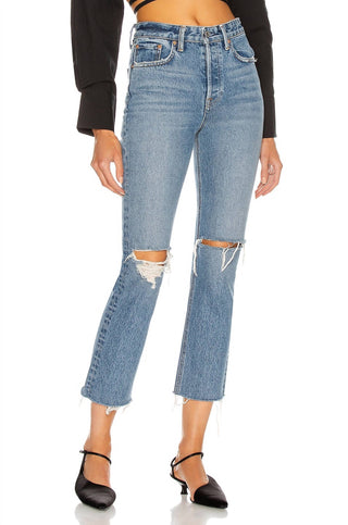 Grlfrnd - Corte Reto Karolina High Rise