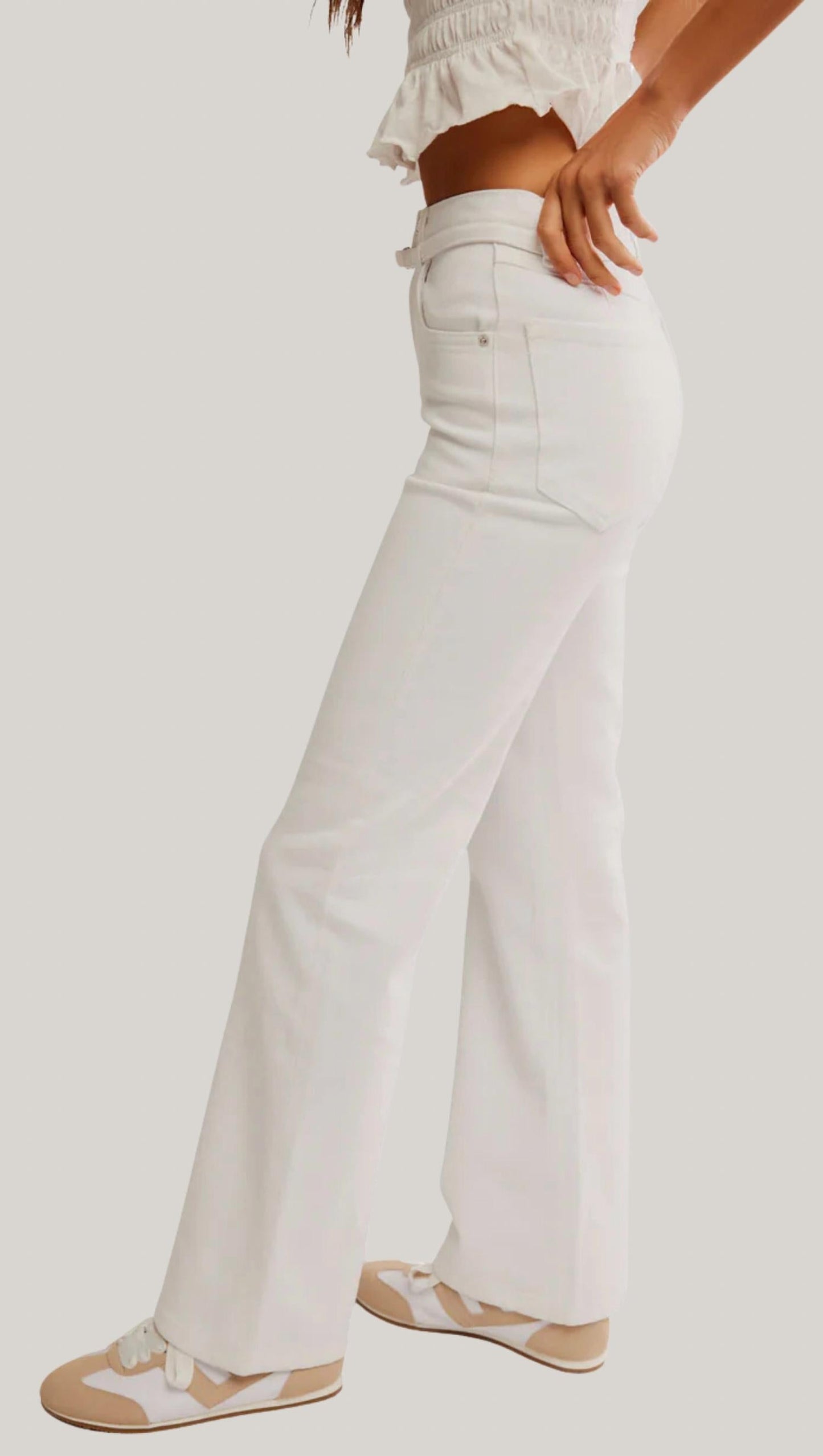 Free People - Sabine Slim A Line Jean