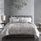 Turin Silver Crinkle Velvet 7PC Bedding Set