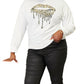 Double Take - Love Graphic Dropped Shoulder Sweatshirt