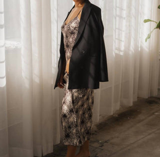 Care Tucker - Lennon Zipslip - Vestido todo tigre